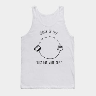 Roasted Coffee Circle Of Life Tank Top